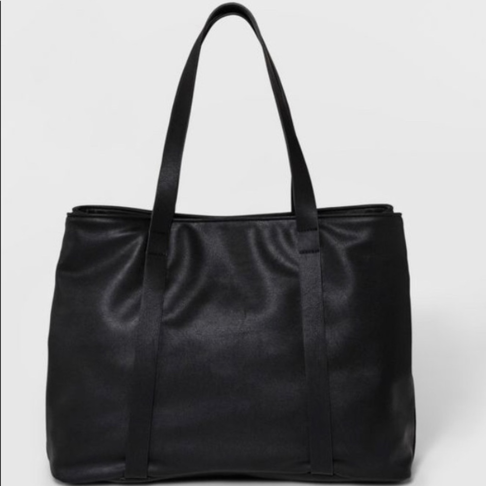 Triple Compartment Tote Bag